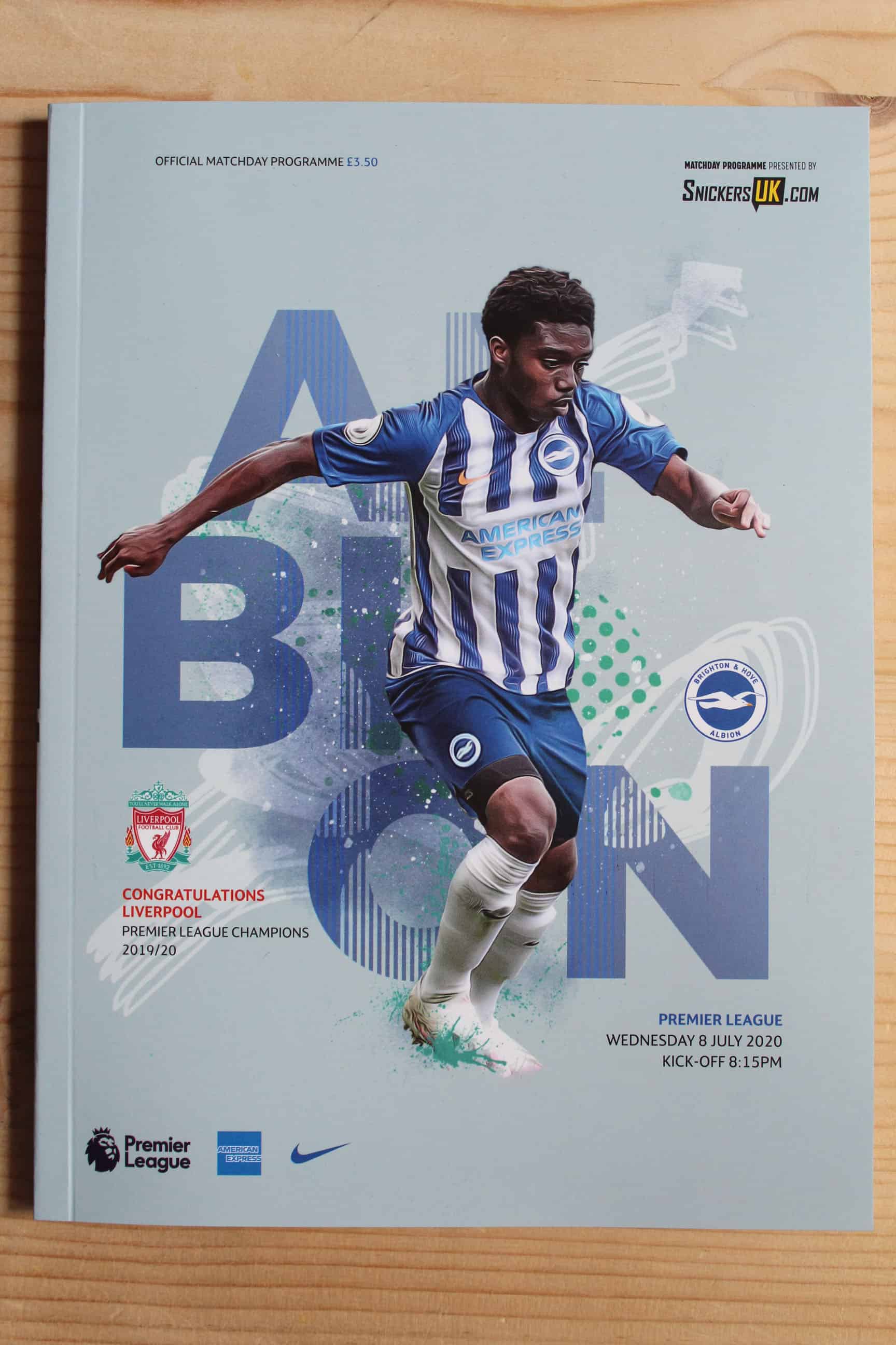 Brighton & Hove Albion FC v Liverpool FC